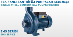 Empopompa EM-S 200 T 2HP Tek Fanlı Santrifüj Pompa (sulama amaçlı)