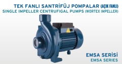 Empopompa EM-SA 150 T 1,5HP Tek Fanlı Santrifüj Pompa (açık fanlı)