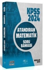 CBA Yayınları 2024 KPSS Matematik Atandıran Soru Bankası Çözümlü CBA Yayınları