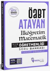 Hoca Kafası ÖABT İlköğretim Matematik Öğretmenliği Atayan Soru Bankası Çözümlü Hoca Kafası Yayınları