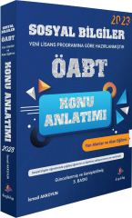 Dizgi Kitap Sosyal Bilgiler ÖABT Yan Alanlar Ve Alan Eğitimi Konu Anlatımı 2023 İsmail AKKOYUN