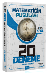 CBA Yayınları 2025 KPSS Matematik Matematiğin Pusulası 20 Deneme Çözümlü - Abdullah Kaya CBA Yayınları