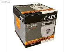 CATA ZAMAN AYARLI DİJİTAL SAATLİ PRİZ CT-9182