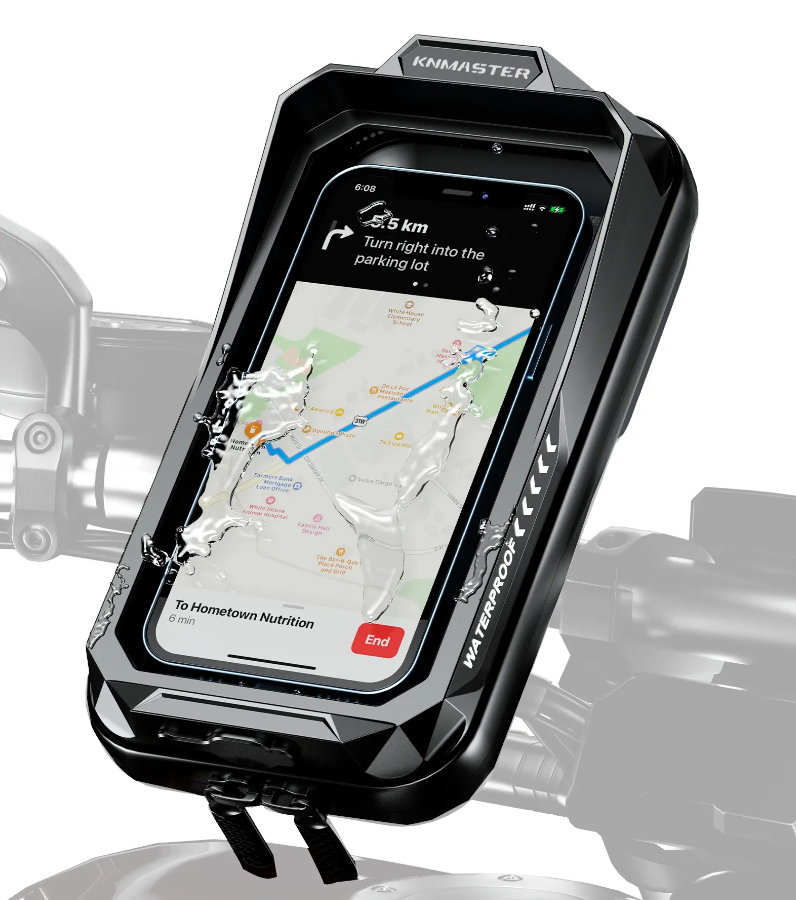 Knmaster TT-850 Su Geçirmez Tüm Motosikletlere Uygun Telefon Tutucu