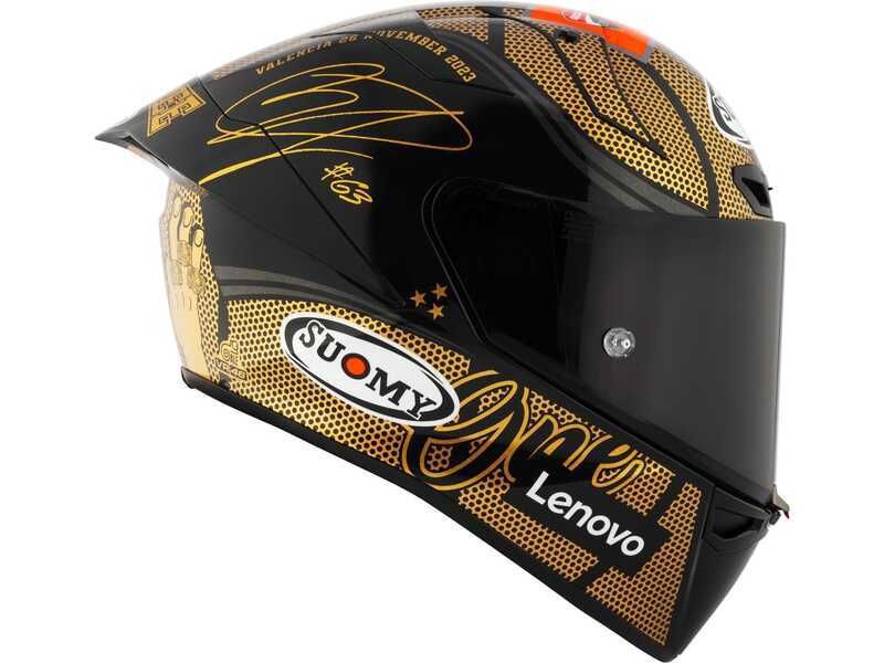 SUOMY S1-XR GP KASK PECCO WORLD CHAMPION 2023 GOLDEN LIMITED EDITION