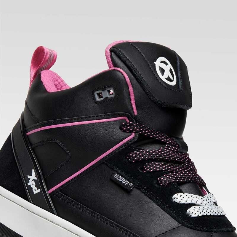 XPD MOTO-1 DERİ LADY H2OUT SNEAKERS SİYAH