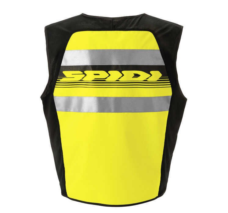SPIDI HV VEST LIGHT REFLEKTİF MOTOSİKLET GÜVENLİK YELEĞİ