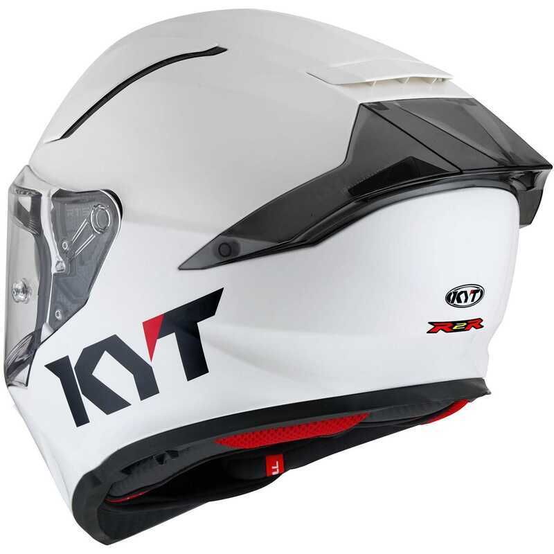 KYT R2R KASK PLAIN WHITE