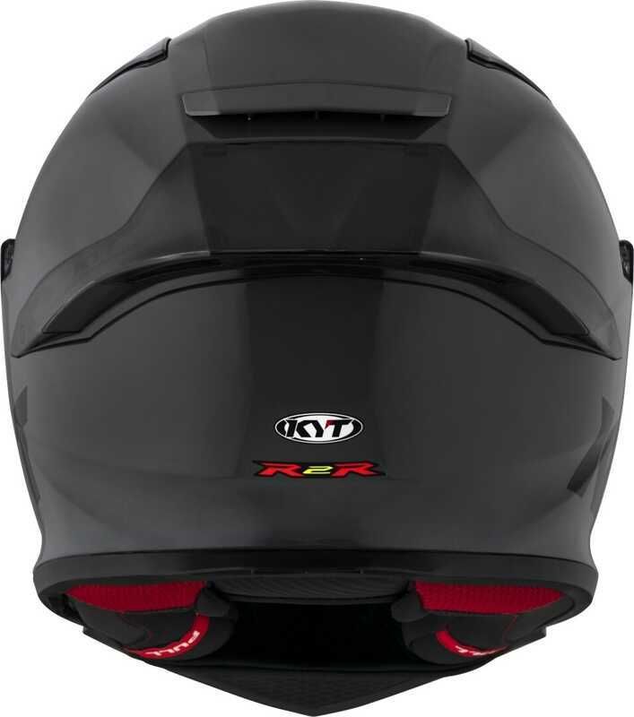 KYT R2R KASK PLAIN GRL GREY