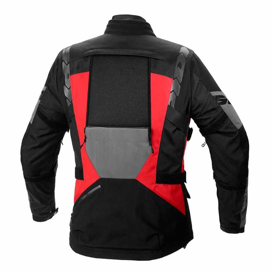 SPIDI 4 SEASON EVO H2OUT 4 MEVSİM CEKET GRİ-KIRMIZI