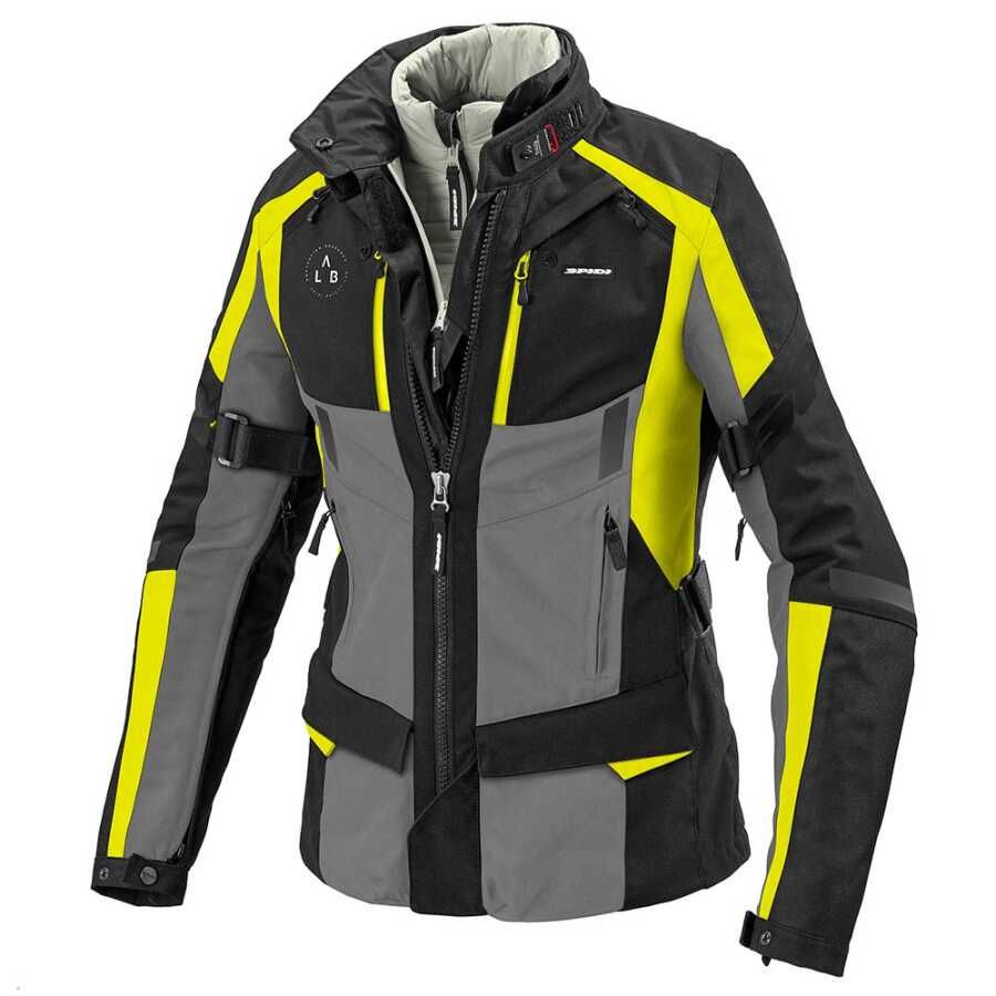 SPIDI 4 SEASON EVO LADY H2OUT KADIN CEKET SARI GRI