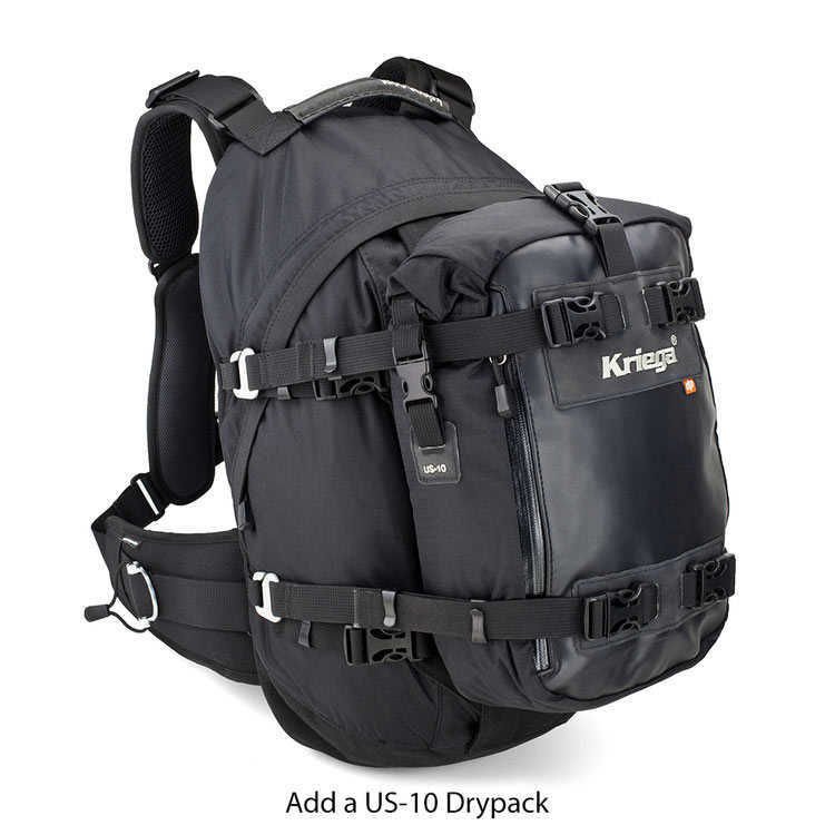 KRIEGA R25 SIRT ÇANTASI 25 LITRE