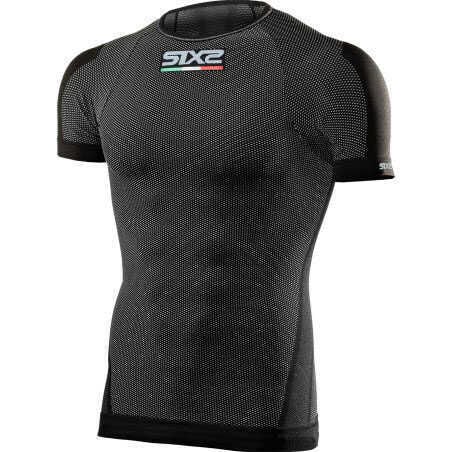 SIX2 TS1 4 MEVSİM TERMAL T-SHIRT SİYAH KARBON