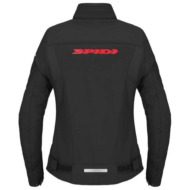 SPIDI CORSA TEX LADY YAZLIK CEKET KIRMIZI-SİYAH