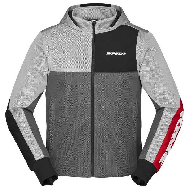 SPIDI HOODIE NET TEKSTİL CEKET KIRMIZI