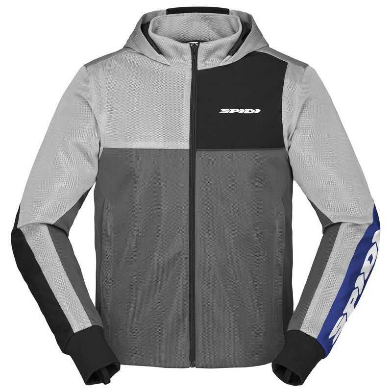SPIDI HOODIE NET TEKSTİL CEKET MAVİ