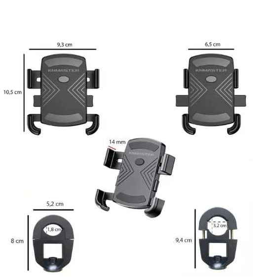 Knmaster TT-600 motosiklet telefon tutacağı