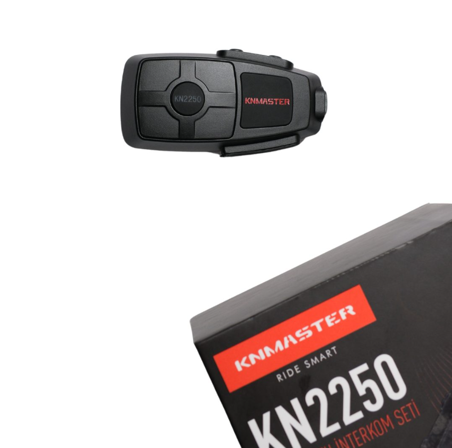 Knmaster KN2250 Motosiklet Kask İnterkom Bluetooth Intercom Kulaklık Seti