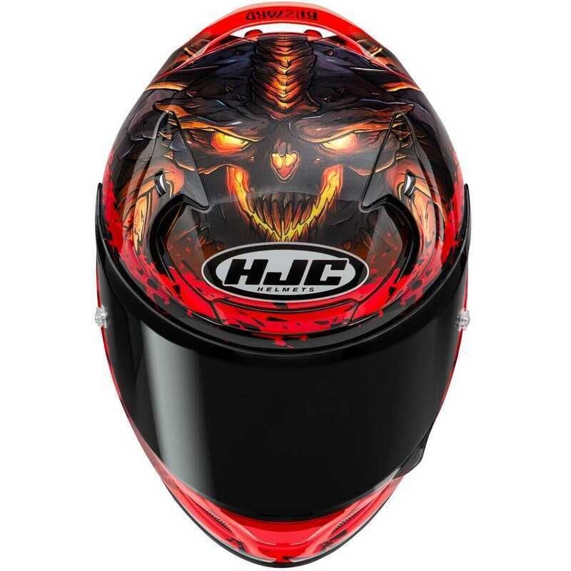 HJC RPHA12 KASK DIABLO BLIZZARD MC1