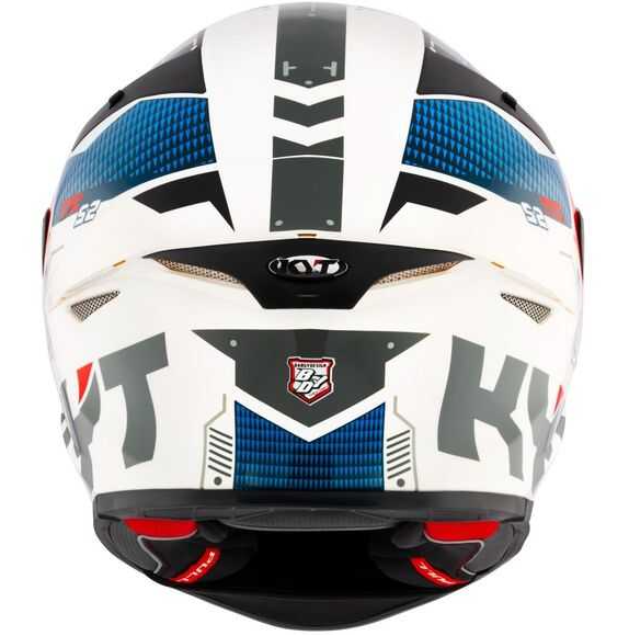 KYT TT-REVO KASK FUSELAGE RED