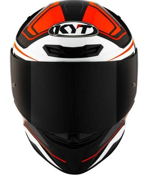KYT TT-REVO KASK OVERTECH SİYAH TURUNCU