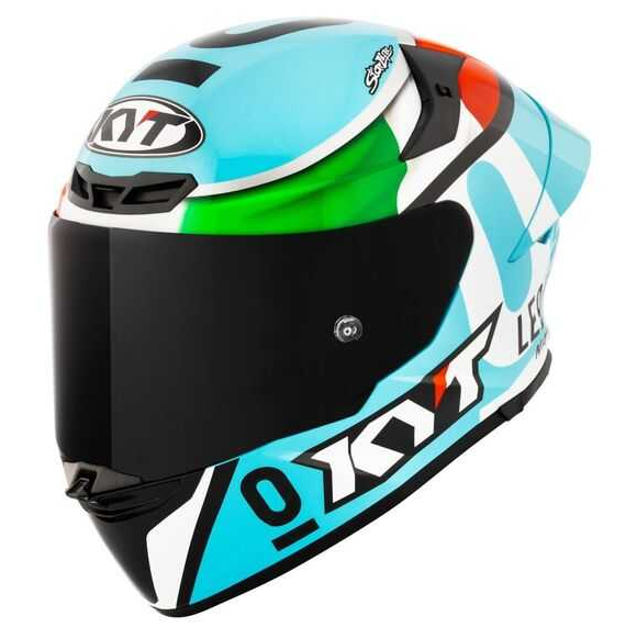 KYT TT-REVO KASK LEOPARD EDITION TRICOLORE