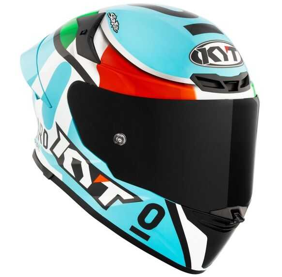 KYT TT-REVO KASK LEOPARD EDITION TRICOLORE