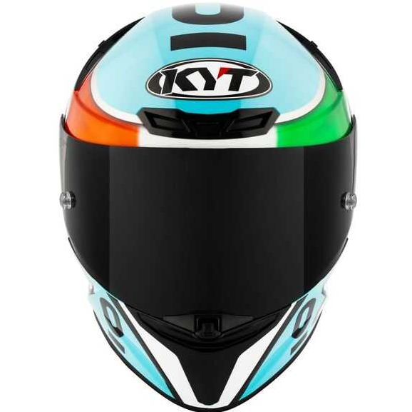 KYT TT-REVO KASK LEOPARD EDITION TRICOLORE