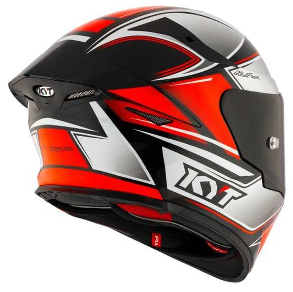KYT TT-REVO KASK TOURIST RED FLUO