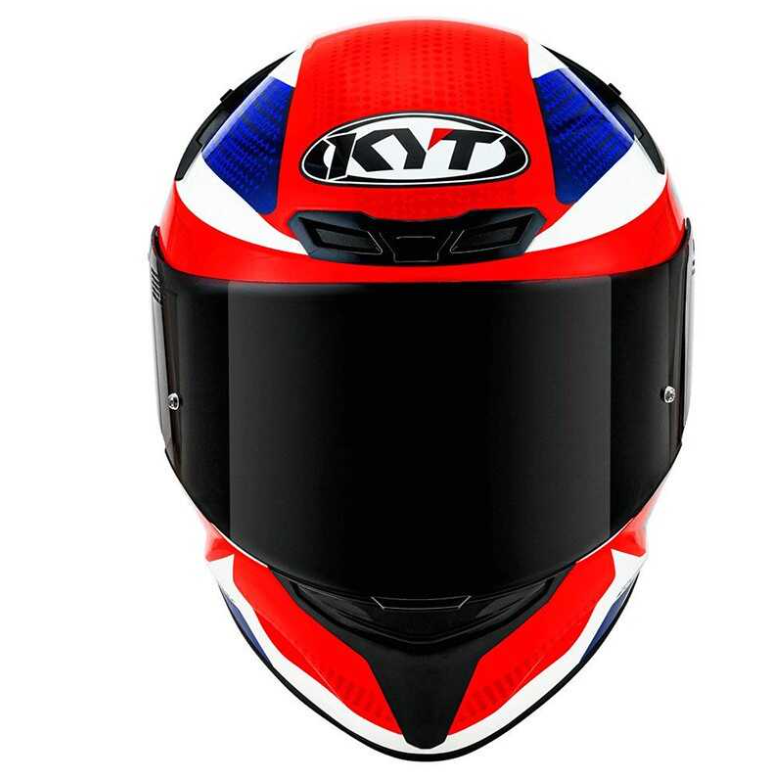 KYT TT-REVO KASK GEAR BLUE / RED