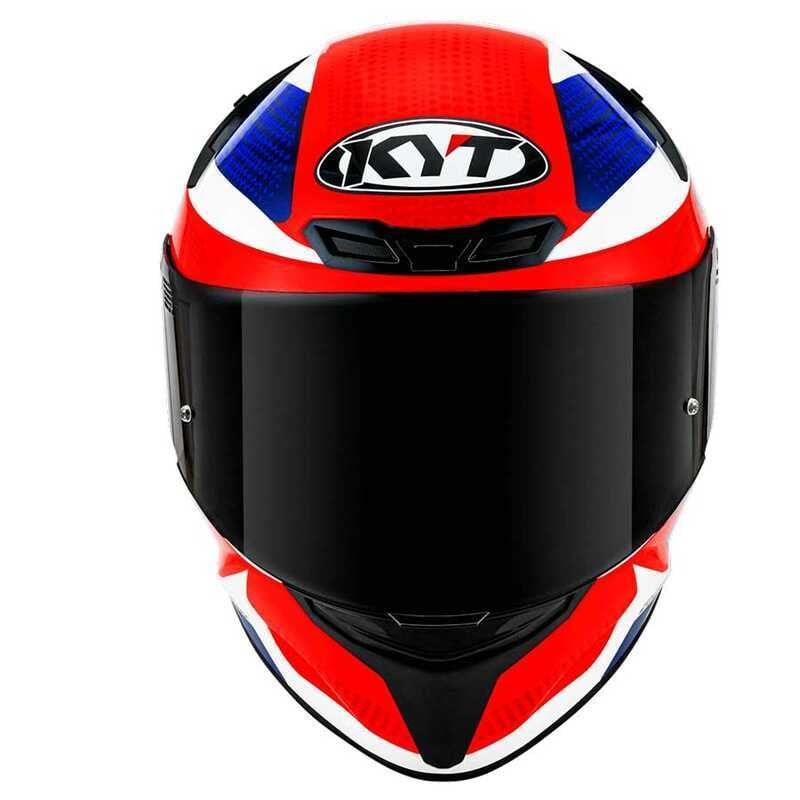 KYT TT-COURSE KASK GEAR MAVİ KIRMIZI