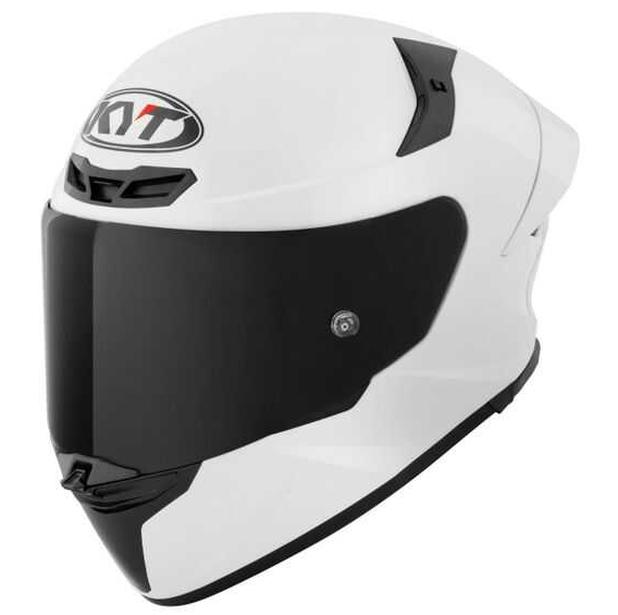 KYT TT-REVO KASK PLAIN WHITE
