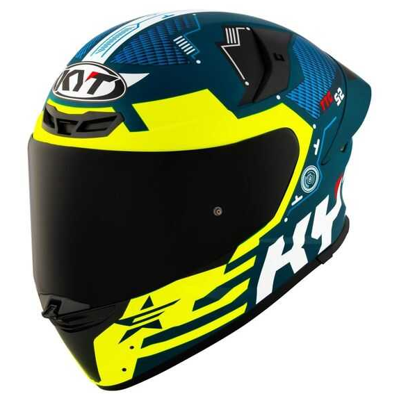 KYT TT-REVO KASK FUSELAGE MATT YELLOW
