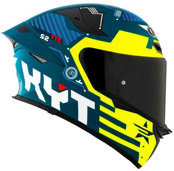 KYT TT-REVO KASK FUSELAGE MATT YELLOW