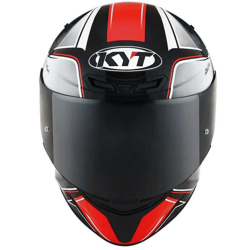 KYT TT-COURSE KASK TOURIST KIRMIZI FLUO