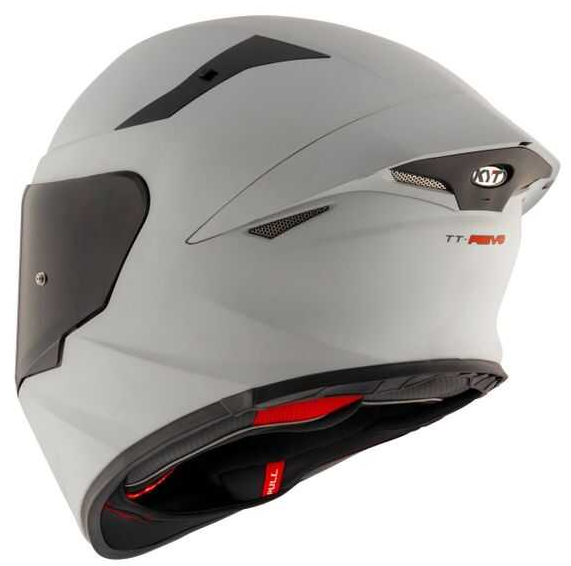 KYT TT-REVO KASK PLAIN MATT GREY