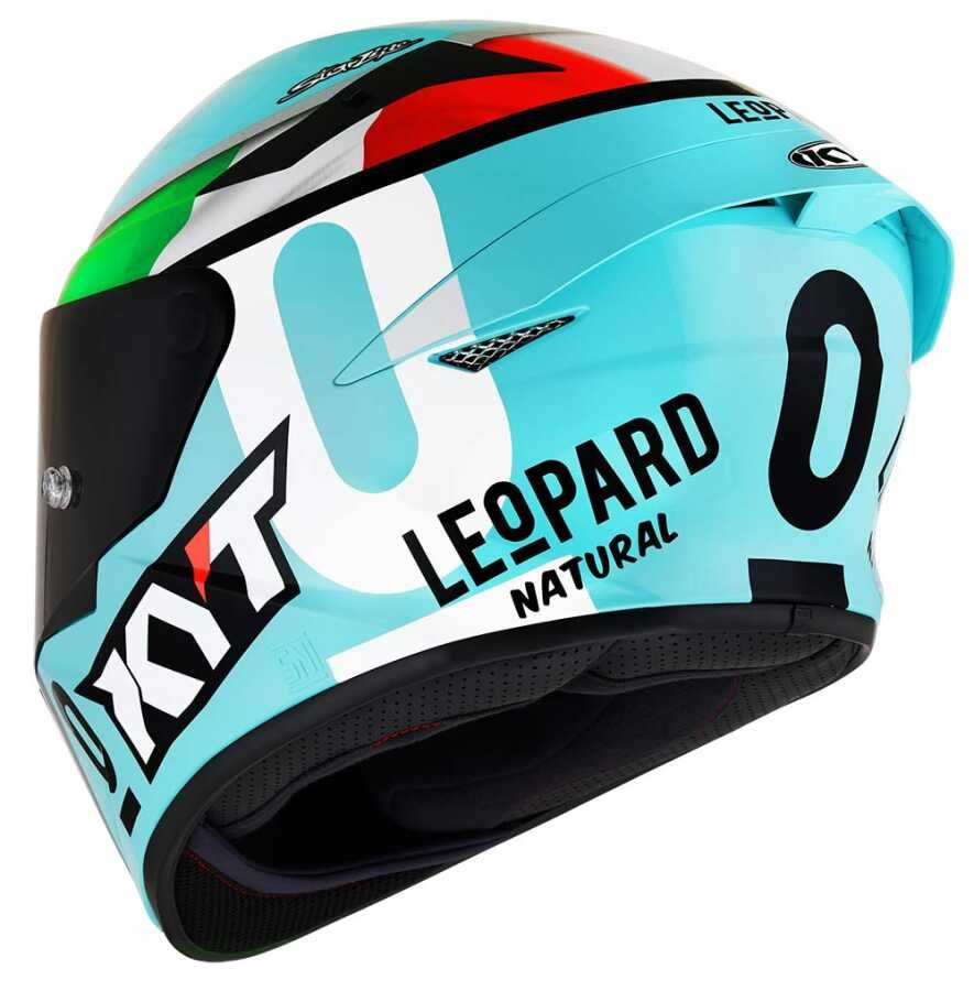 KYT TT-COURSE KASK LEONARD REPLICA TROCOLORE