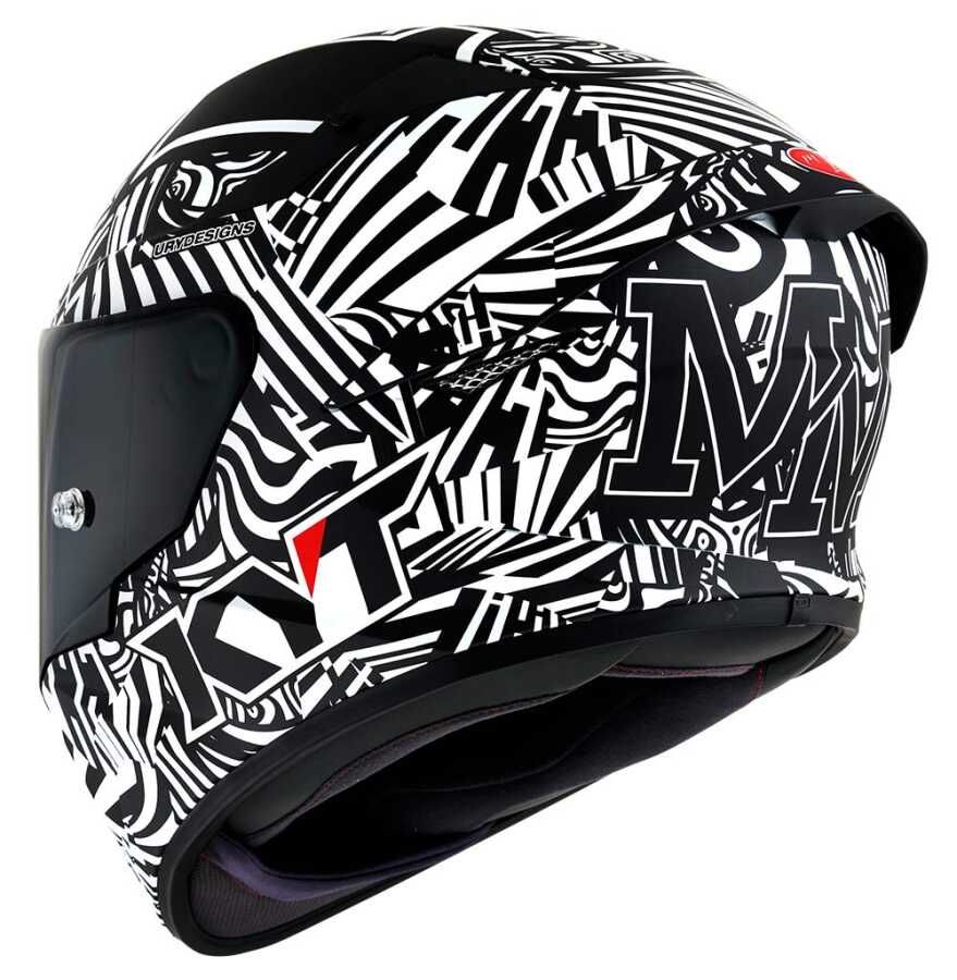 KYT TT-COURSE KASK ESPERGARO WINTER TEST 2020