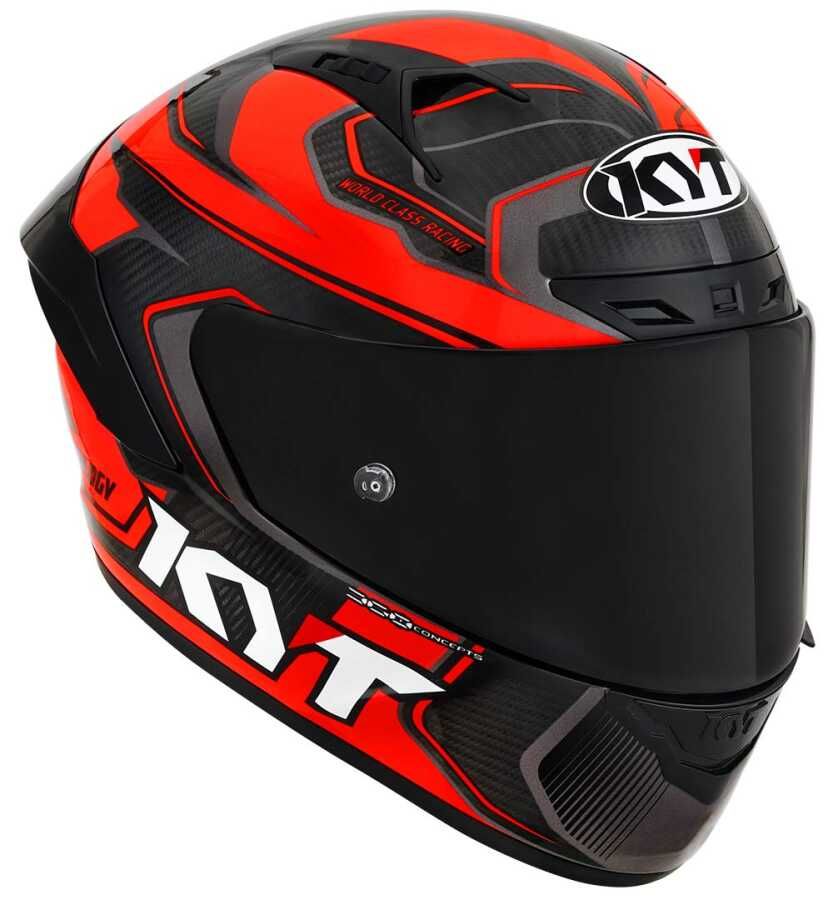KYT NZ RACE KASK CARBON COMPETITION RED