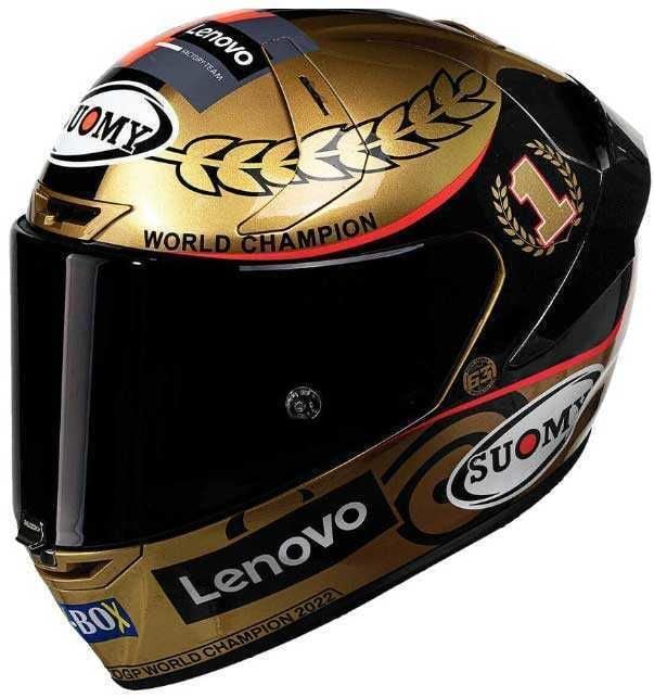 SUOMY SR-GP KASK PECCO WORLD CHAMPION 2022 GOLD