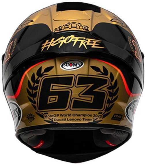 SUOMY SR-GP KASK PECCO WORLD CHAMPION 2022 GOLD