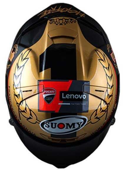 SUOMY SR-GP KASK PECCO WORLD CHAMPION 2022 GOLD