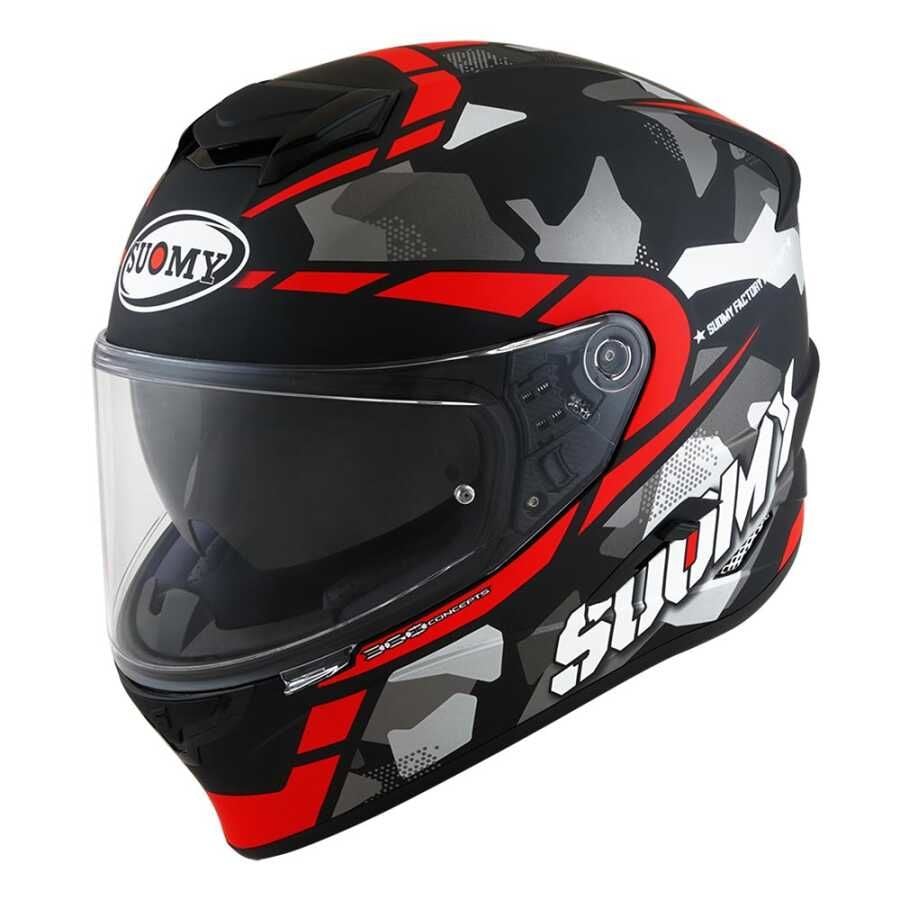 SUOMY STELLAR KASK RACE SQUAD MATT RED