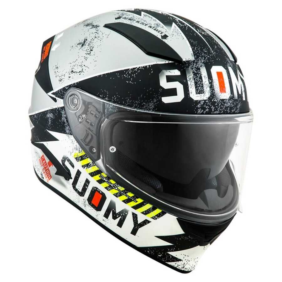 SUOMY SPEEDSTAR KASK PROPELLER MATT SILVER-BLACK