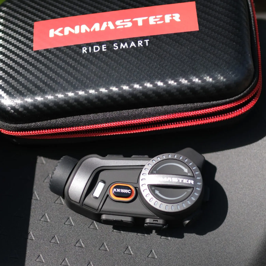 KNMASTER KN1600C Kameralı Motosiklet Kask İnterkom Bluetooth Intercom Kulaklık Seti