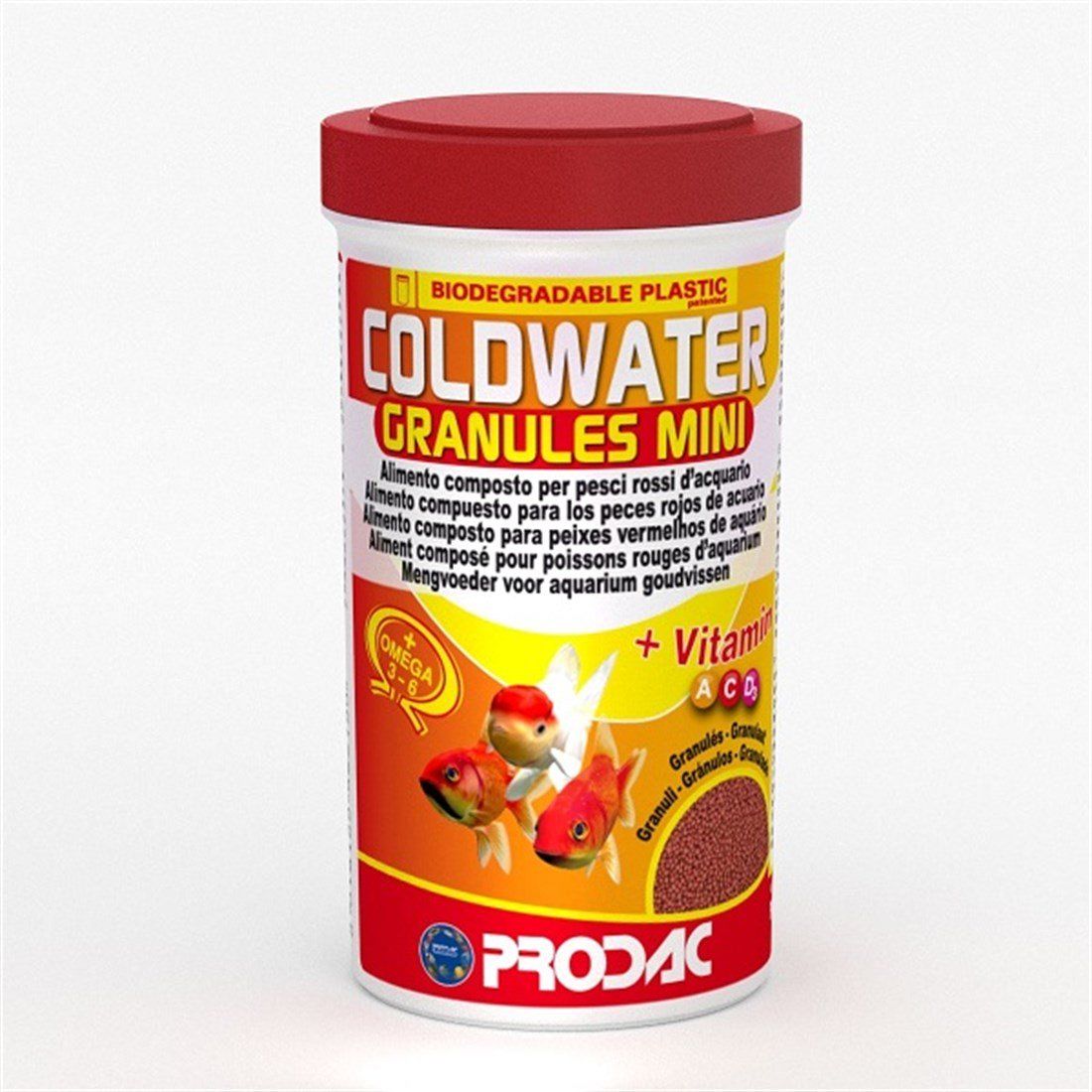 Prodac - Coldwater Granules Mini/Japon için granül yem - 125gr