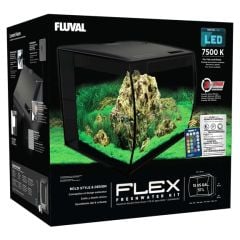 Fluval - Flex Akvaryum 57 Lt Siyah