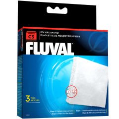 Fluval - C3 Filtre Süngeri (3 Lü)