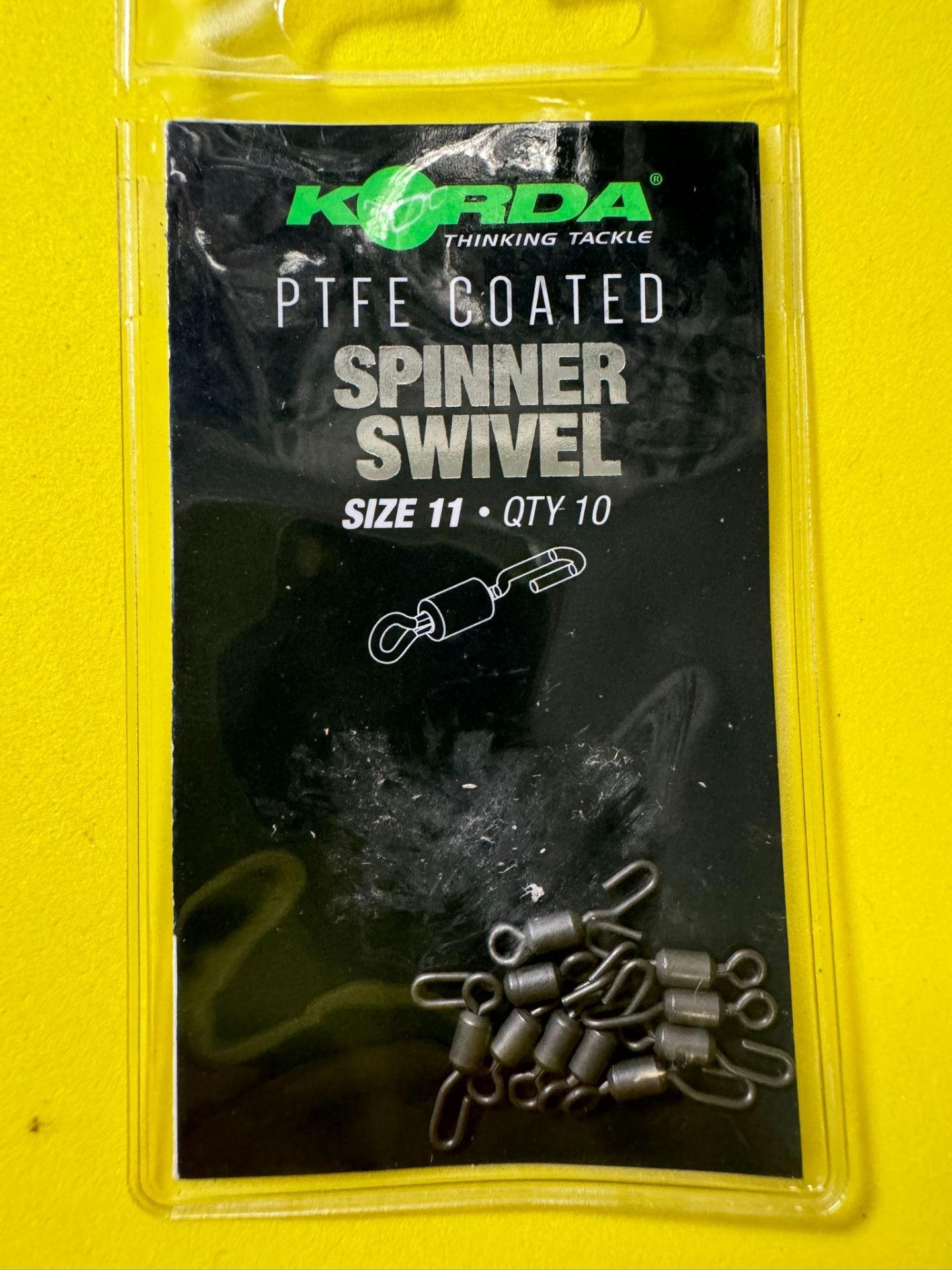 KORDA PTFE COATED RING SWIVEL NO 11