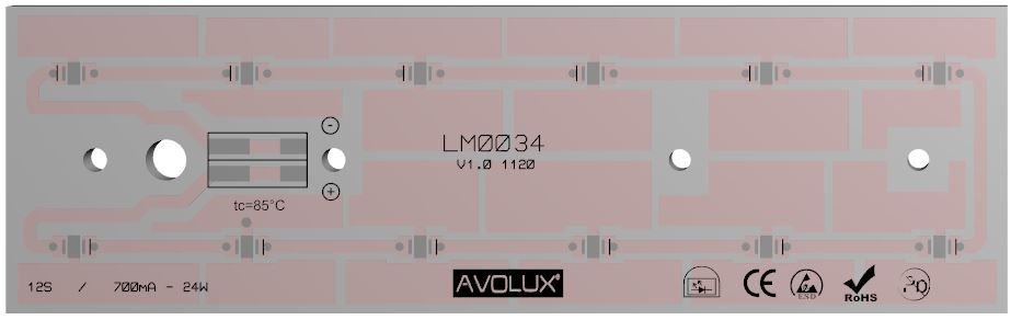 LM0034 - 2X6 Alu1W/mK